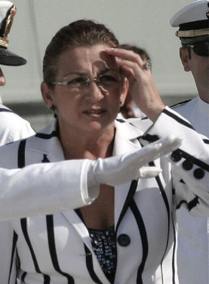 Foto de archivo de la titular del Juzgado de lo Penal número 1 de Motril (Granada), Adelina Entrena, que ha sido expulsada hoy de la carrera judicial.