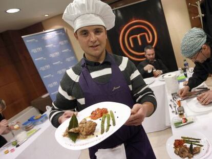 Primer casting en Madrid para el concurso de TVE "Master Chef".
