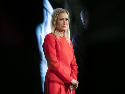 Cristina Cifuentes, en un acto en Madrid.