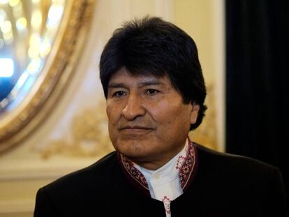 El presidente Evo Morales. 