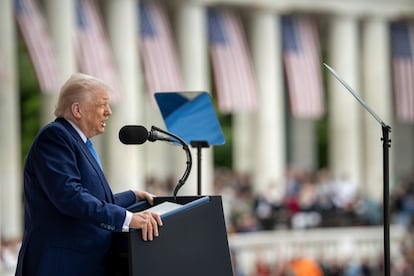 El presidente de EE UU, Donald Trump, el 26 de mayo.
