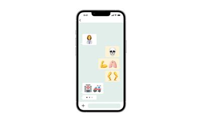 Ilustración para ilustrar el tema TECNOLOGÍA. LA ERA
DEL EMOJI COMO
HERRAMIENTA
CLÍNICA El Hospital General de Massachusetts
propone una lista de 15 nuevos
pictogramas para mejorar
la comunicación médico / paciente.