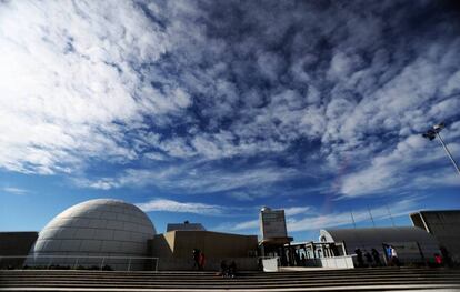 El Planetario recién renovado ayer.