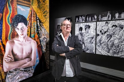 Pedrín Errando Mariscal, en la exposición sobre Tráfico de Modas del Centre Cultural La Nau.
