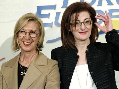 Rosa Dïez y Maite Pagazaurtundua.