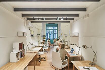 El espacio Coworking Felisa en Barcelona.