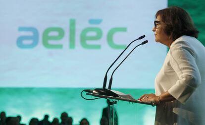 La presidenta de Aelec, Marina Serrano, en una imagen de archivo.