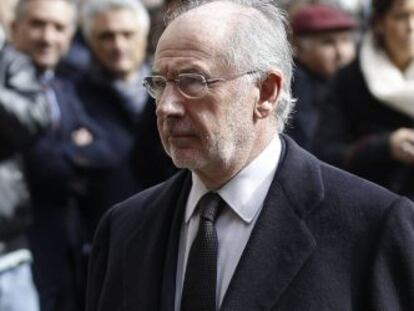 Rodrigo Rato, expresidente de Bankia . EFE/Archivo