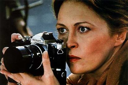 La actriz Faye Dunaway, en una foto de la serie &#39;Side 1&#39;, de Anne Collier.