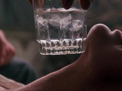 Kim Basinger, en un fotograma de la película ‘Nueve semanas y media’.