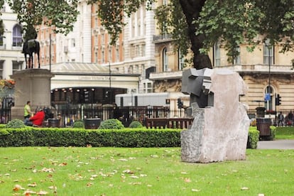 Escultura de Jorge Yazpik en Londres.