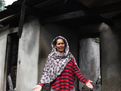 May 8, 2025, Uri, Jammu And Kashmir, India: A woman cries near a damaged house after shelling from Pakistan side following Indian Army's 'Operation Sindoor', in URI Baramulla district,on May 8 2025,Image: 996467131, License: Rights-managed, Restrictions: , Model Release: no, Credit line: Basit Zargar / Zuma Press / ContactoPhoto
Editorial licence valid only for Spain and 3 MONTHS from the date of the image, then delete it from your archive. For non-editorial and non-licensed use, please contact EUROPA PRESS.
08/05/2025 ONLY FOR USE IN SPAIN