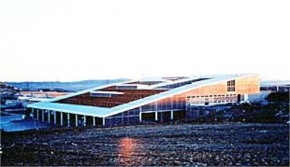 Una vista de la planta de reciclaje de Valdemingómez (Madrid), de los arquitectos Iñaki Ábalos y Juan Herreros.