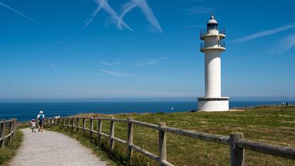 El faro de Ajo (Cantabria) en agosto del año pasado. 