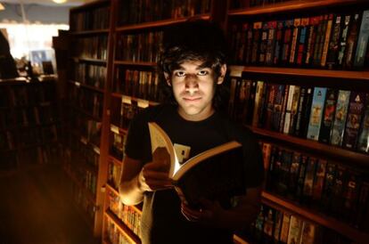 Fotograma del documental 'The Internet's own boy', presentado en el festival.