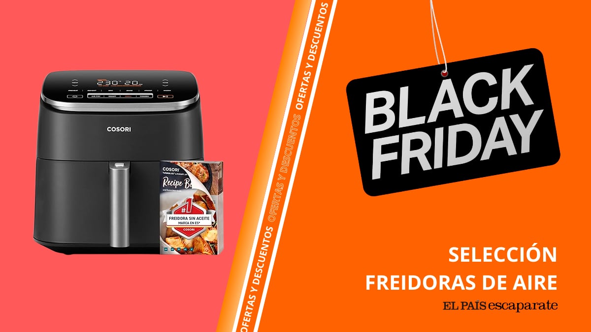 Chollazo en Black Friday: estas son las mejores freidoras de aire (y más económicas)