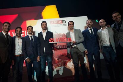 Presentación de la Vuelta ciclista a España 2018.
