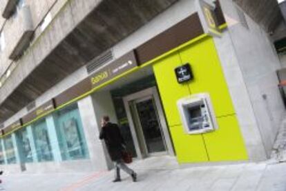 Sucursal de Bankia en Madrid.