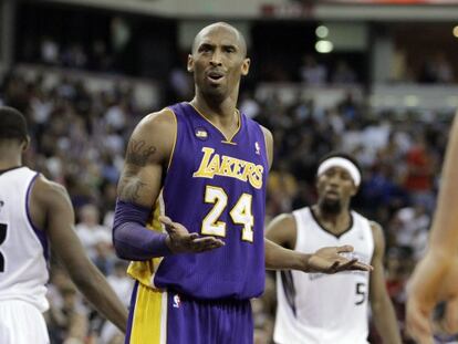 Bryant, durante el partido contra Sacramento.