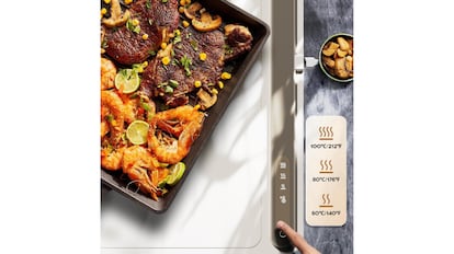 Esta es una de las mejores bandejas de calentamiento para alimentos que se puede comprar en Amazon