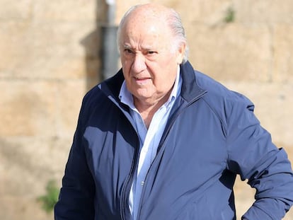 Amancio Ortega en A Coruña en noviembre de 2018. 