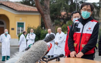 Sun Shuopeng, vice-presidente de Cruz Vermelha na China.