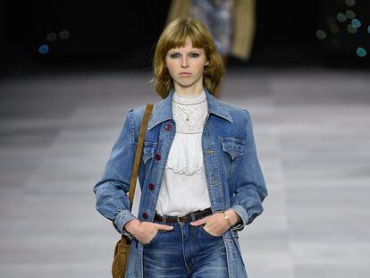 El denim, el rey de la colección de Celine