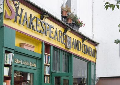 La librería Shakespeare & Company de París.