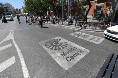 Madrid Central. Carrera de San Jerónimo.