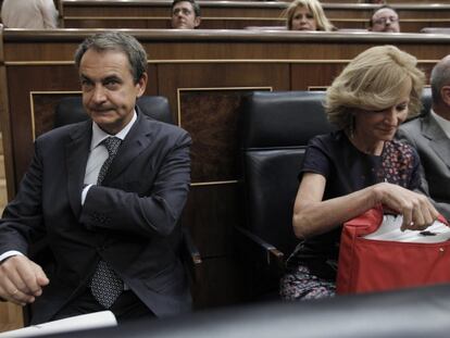 Zapatero propone incluir la ley de techo de gasto en la Constitución