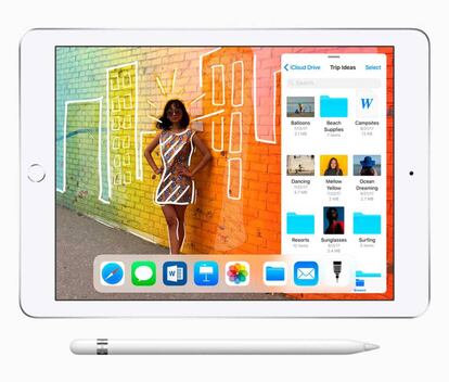El nuevo iPad también puede utilizar un lápiz como la Surface de Microsoft