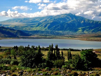 Tafí del Valle, un municipio ubicado en la zona de los valles Calchaquíes del noroeste de Argentina.