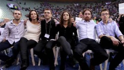 Podemos founders in October 2014.