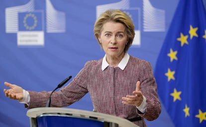 La presidenta de la Comisión Europea, Ursula Von der Leyen.