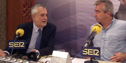 Jos&eacute; Antonio Gri&ntilde;&aacute;n junto a Carles Francino durante la entrevista en la Ser. 