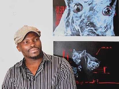El artista senegalés Soly Cissé.