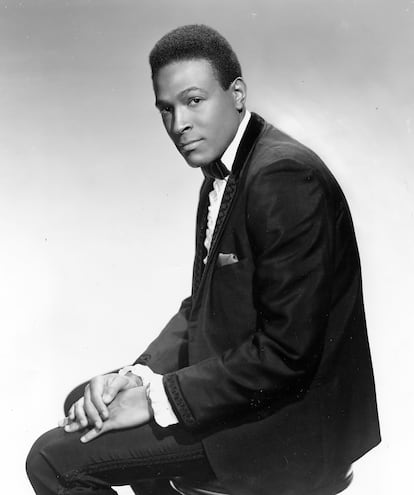 Un joven Marvin Gaye, retratado en 1961.