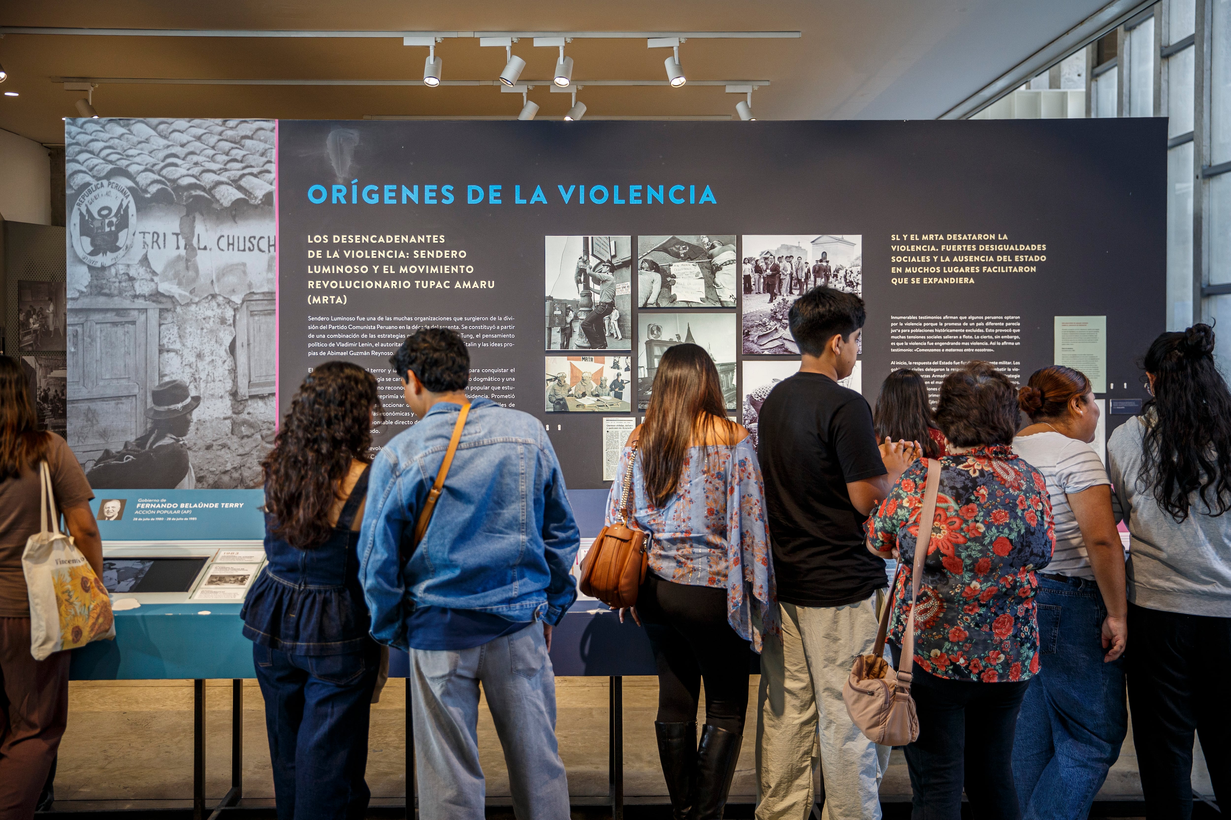 El museo de la memoria de Perú se llena ante el regreso del fujimorismo al poder