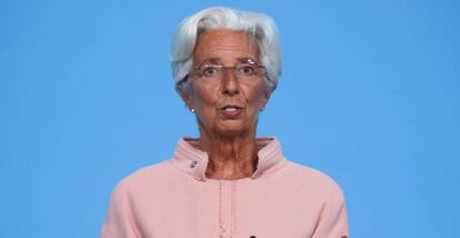 Christine Lagarde, presidenta del BCE.