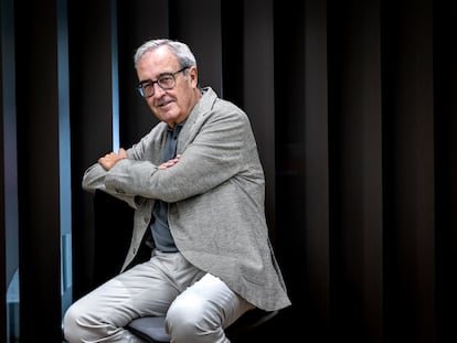 Francisco Pérez, director del Institut Valencià d' Investigacions Econòmiques, en la sede de la entidad el pasado 3 de octubre.