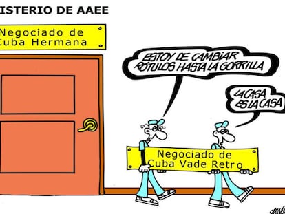 La América dibujada por Forges