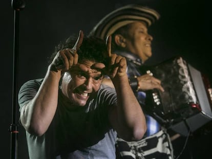 Carlos Vives, durant la seva actuació al Sant Jordi Club.