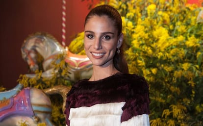 Lucia Villalon, en la pasarela Cibeles.