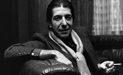 Leonard Cohen, que faleceu nesta quinta-feira.