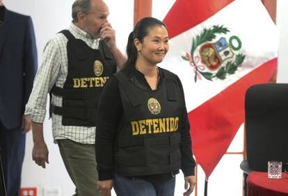 Keiko Fujimori, hija del expresidente Alberto Fujimori, en 2018.