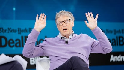 Bill Gates, durante una charla en Nueva York en noviembre de 2019.