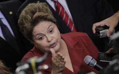 Brazil&#039;s President Dilma Rousseff.