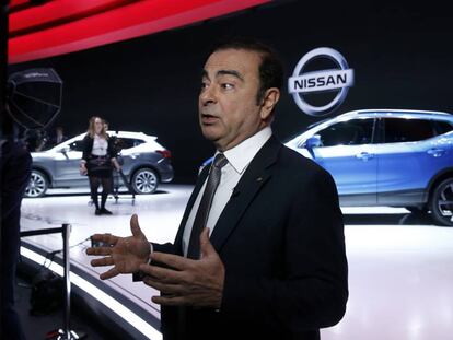 El expresidente de Nissan Carlos Ghosn.