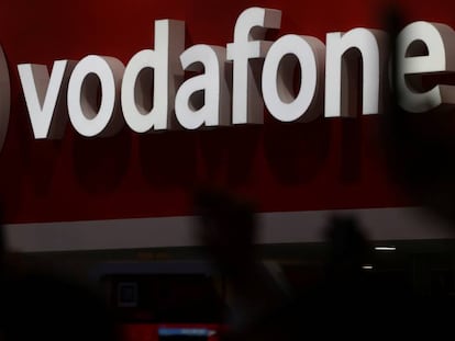 Stand de Vodafone en el último Mobile World Congress de Barcelona.