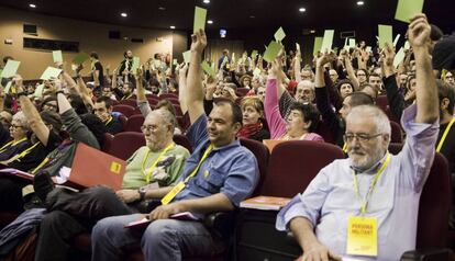 La darrera Assemblea Nacional de la CUP celebrada a Esparreguera.